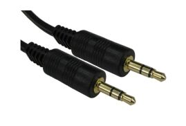 MALE TO MALE 3.5MM JACK CABLE 1M