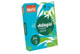Rey Adagio Paper A4 80gsm Deep Blue (Ream 500) RYADA080X420